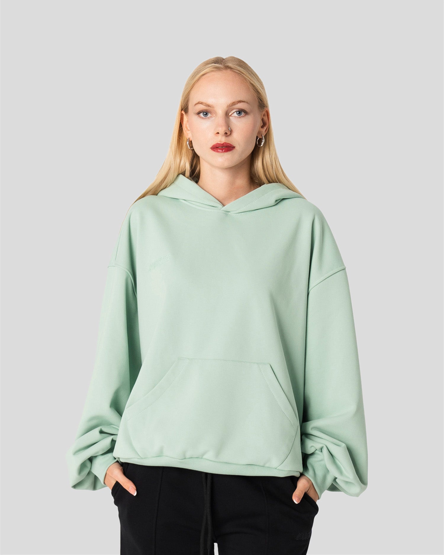 Basic hoodie (matcha)