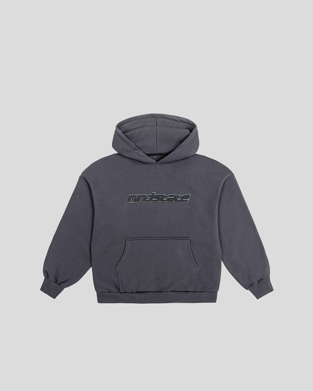 Graphite frotte hoodie