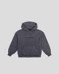 Graphite frotte hoodie