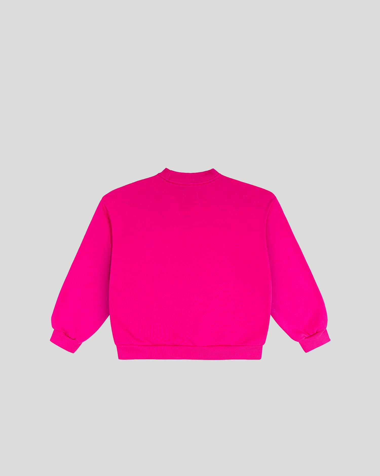 Pink frotte crewneck